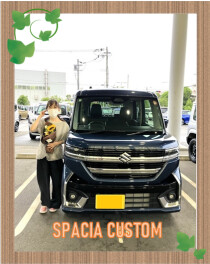 運転が不安でしたが、スペーシアカスタムに出会いました
